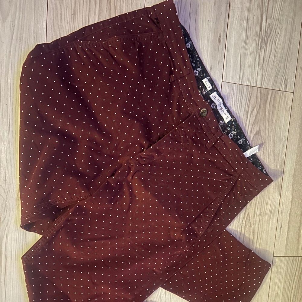 Denim & flower pants 34x30